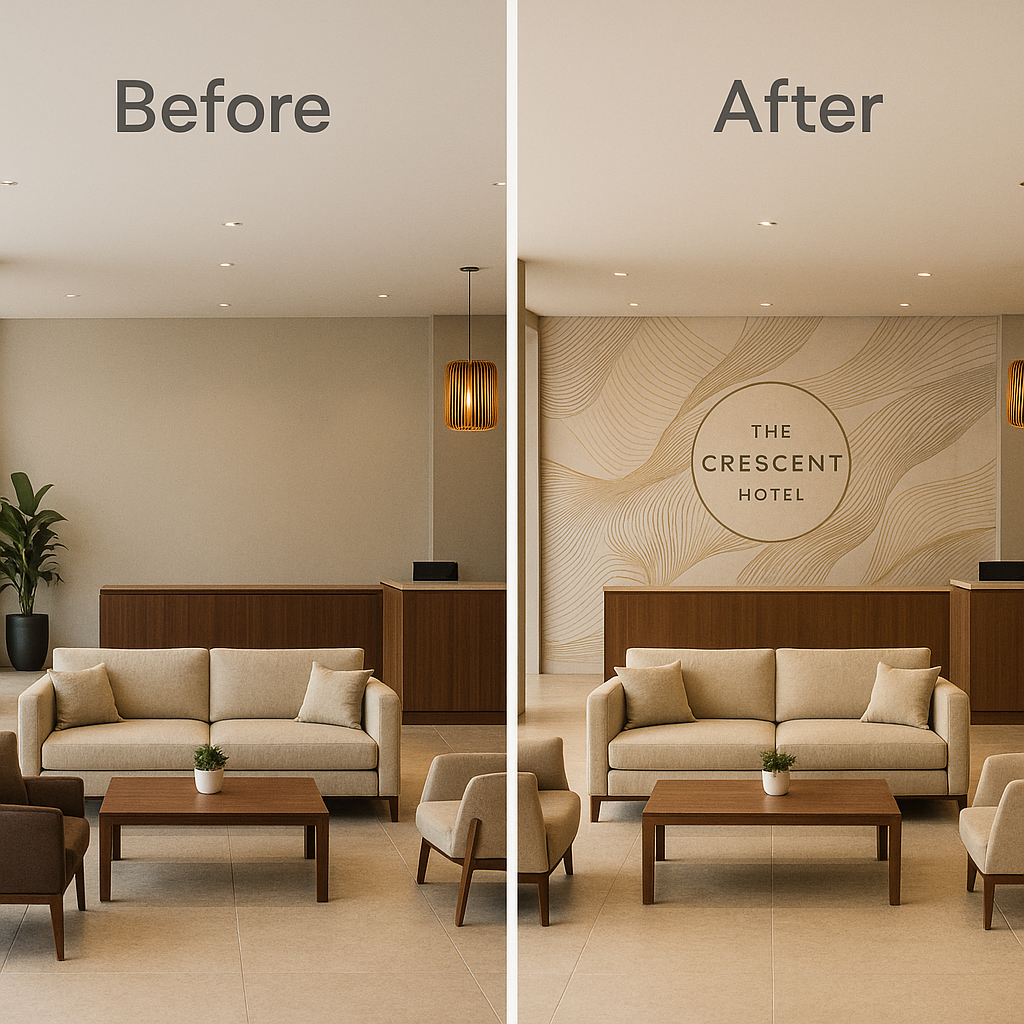 hotel-lobby-wall-mural-uk Hotel lobby feature wall mural printed in the UK”